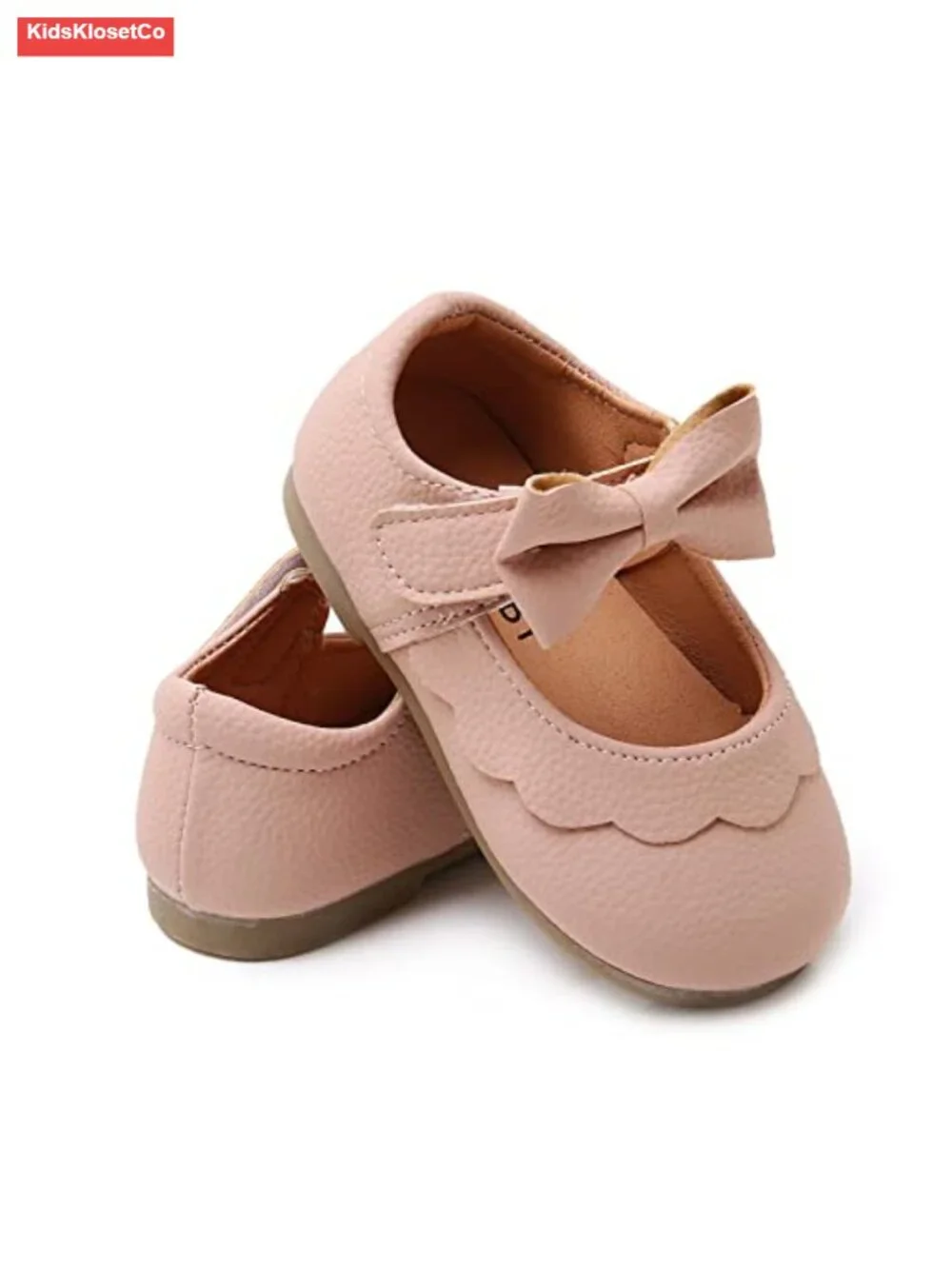 Toddler Mary Jane Flats Bowknot Princess Ballet Shoes Non-Slip Soft Sole
